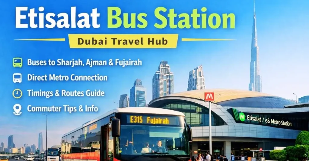 Etisalat Bus Station (Dubai) – Complete Guide, Routes, Timings & Travel Tips (2026)
