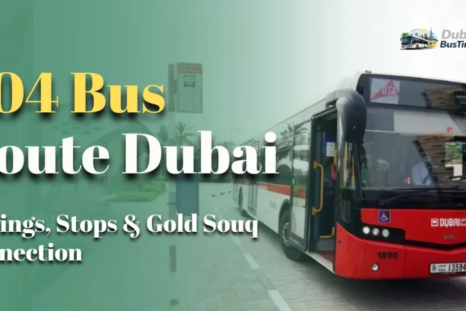 F04 Bus Route Dubai – Timings, Stops & Gold Souq Connection