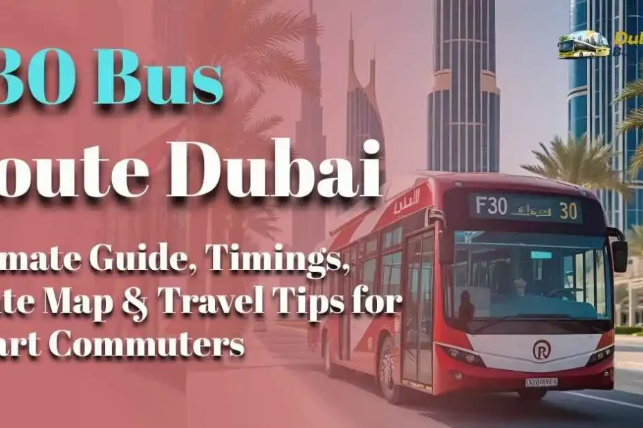 F30 Bus Route Dubai