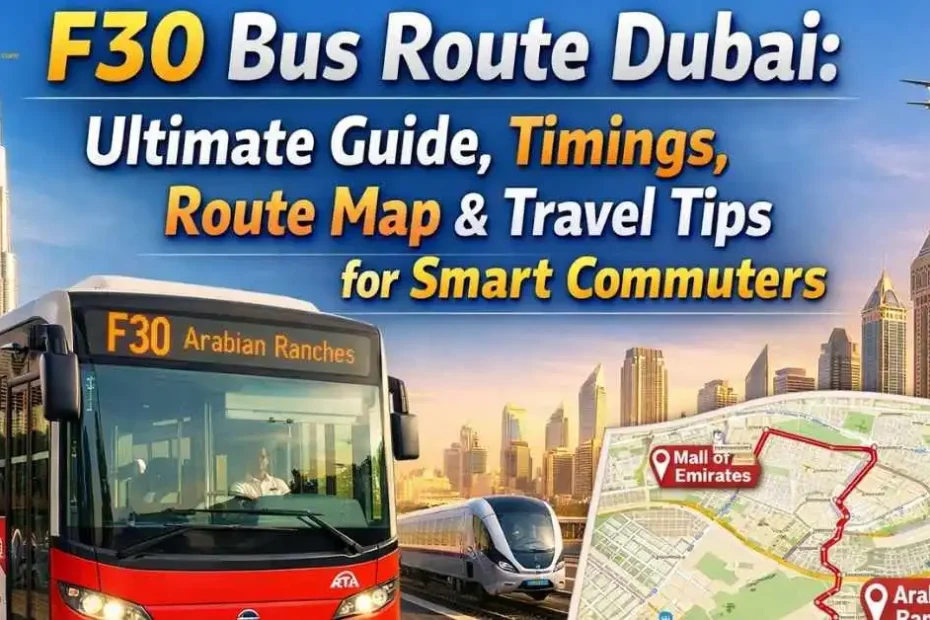 F30 Bus Route Dubai 2026: Ultimate Guide, Timings, Route Map & Travel Tips for Smart Commuters