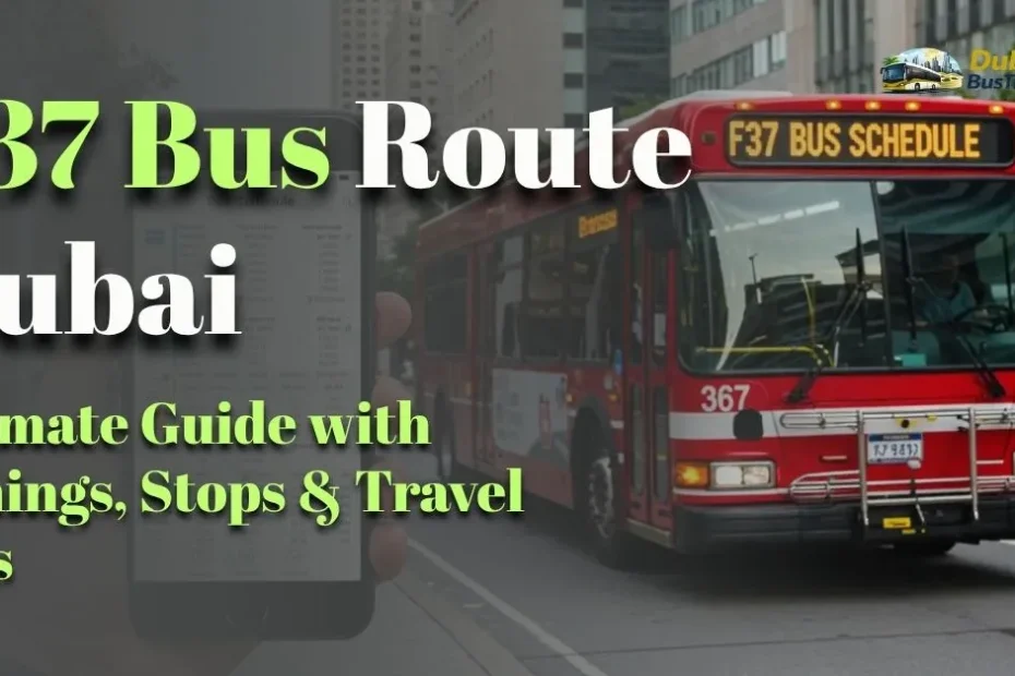 F37 Bus Route Dubai