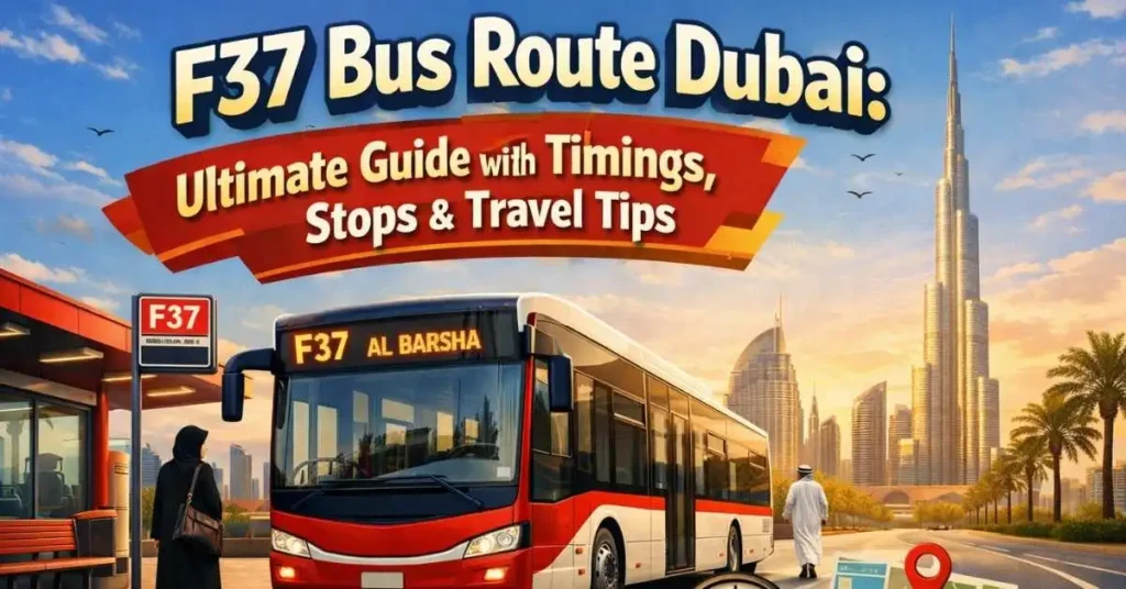 F37 Bus Route Dubai 2026: Ultimate Guide with Timings, Stops & Travel Tips