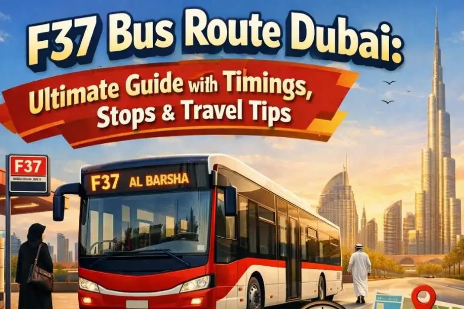 F37 Bus Route Dubai 2026: Ultimate Guide with Timings, Stops & Travel Tips