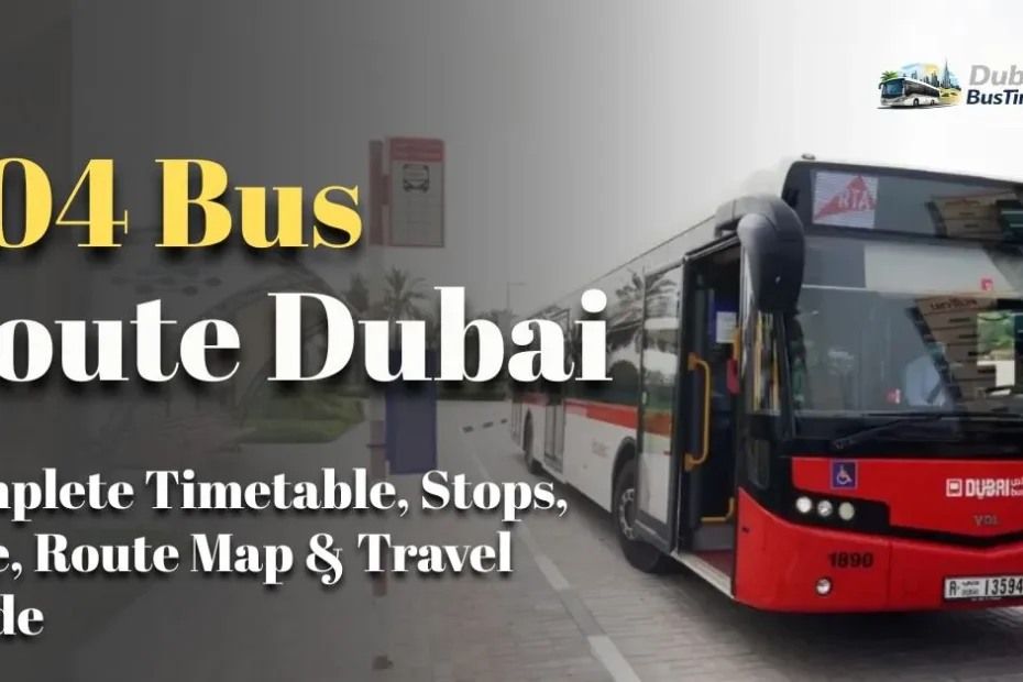 F04 Bus Route Dubai