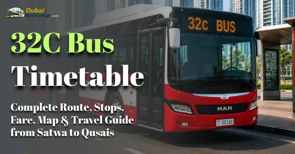 32C Bus Timetable