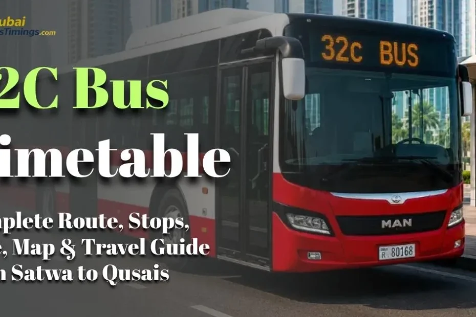 32C Bus Timetable