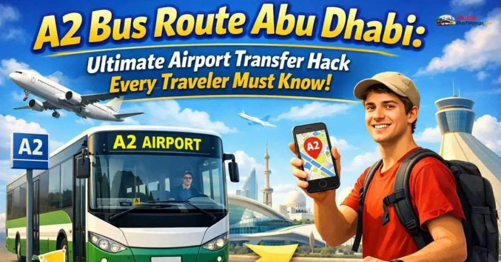 A2 Bus Route Abu Dhabi (2026 Guide): Ultimate Airport Transfer Hack Every Traveler Must Know!