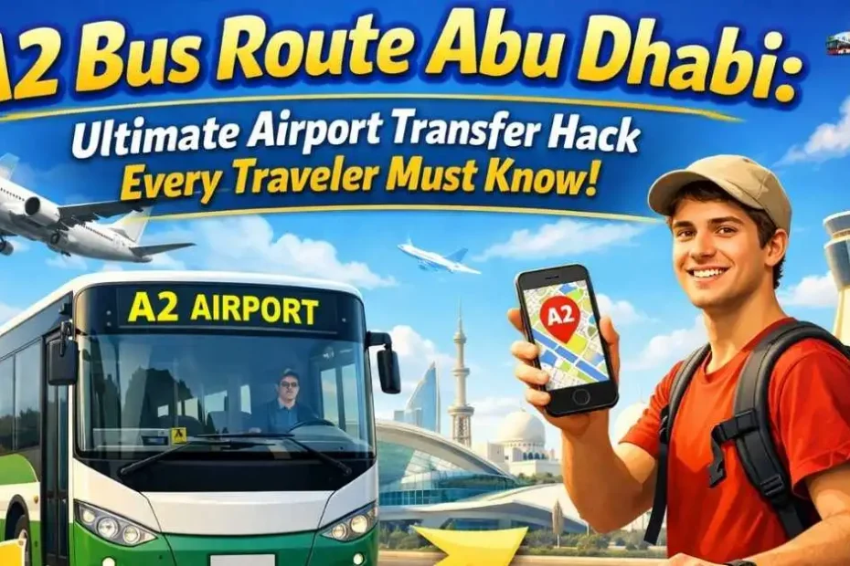 A2 Bus Route Abu Dhabi (2026 Guide): Ultimate Airport Transfer Hack Every Traveler Must Know!