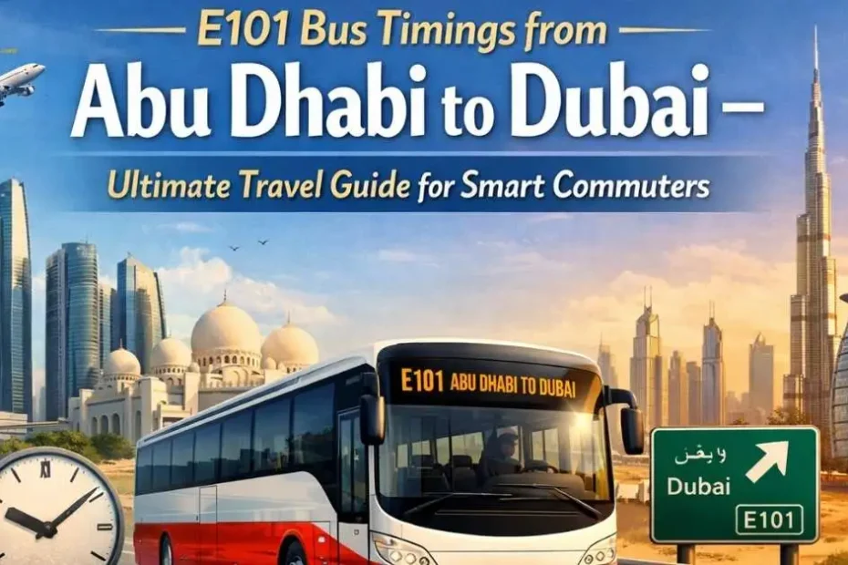 E101 Bus Timings from Abu Dhabi to Dubai (2026 Update) – Ultimate Travel Guide for Smart Commuters