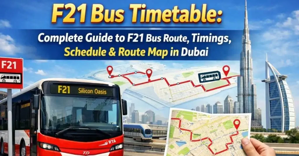 F21 Bus Timetable 2026: Complete Guide to F21 Bus Route, Timings, Schedule & Route Map in Dubai