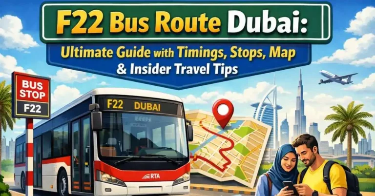 F22 Bus Route Dubai Ultimate Guide with Timings Stops Map Insider Travel Tips