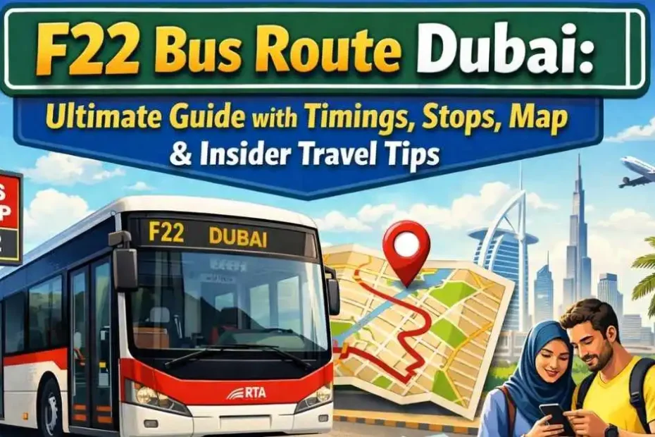 F22 Bus Route Dubai Ultimate Guide with Timings Stops Map Insider Travel Tips