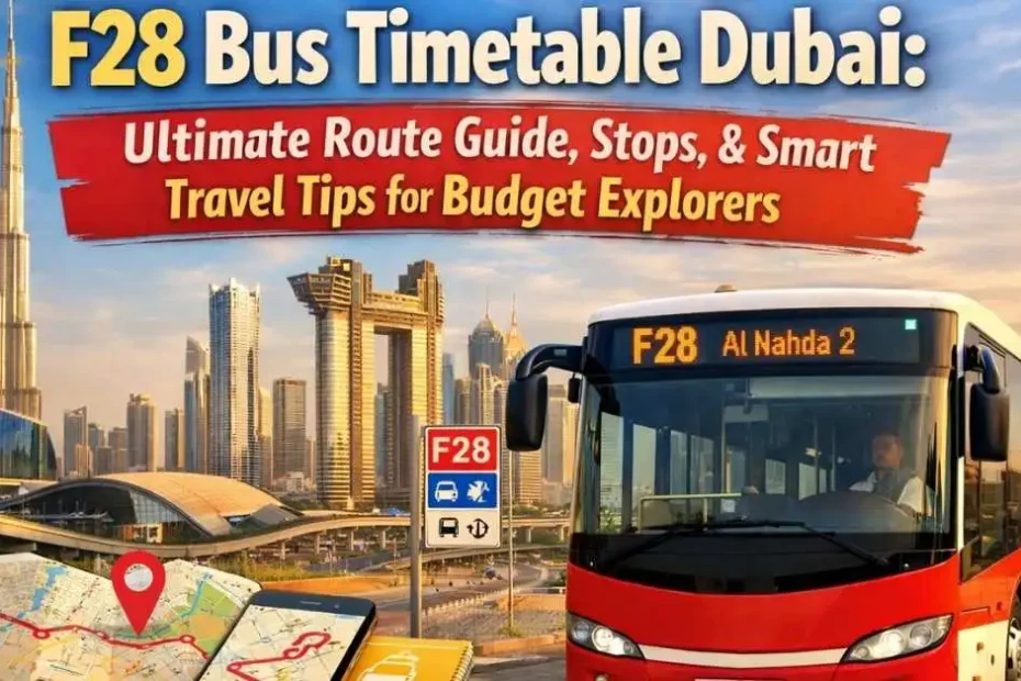 F28 Bus Timetable Dubai 2026: Ultimate Route Guide, Stops, & Smart Travel Tips for Budget Explorers