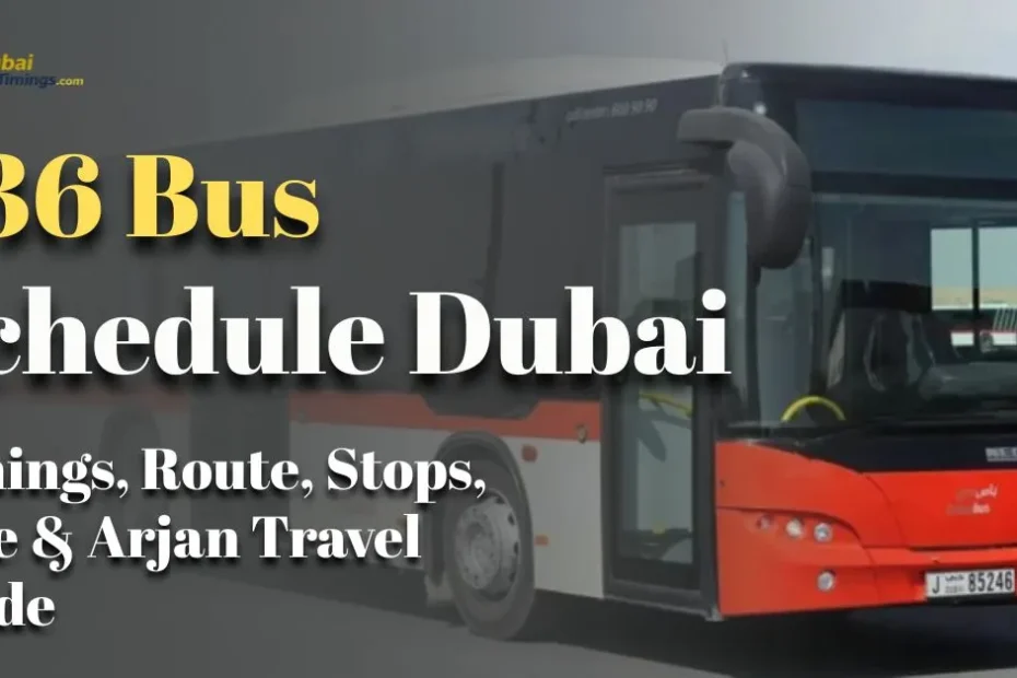 F36 Bus Schedule 2026 Dubai