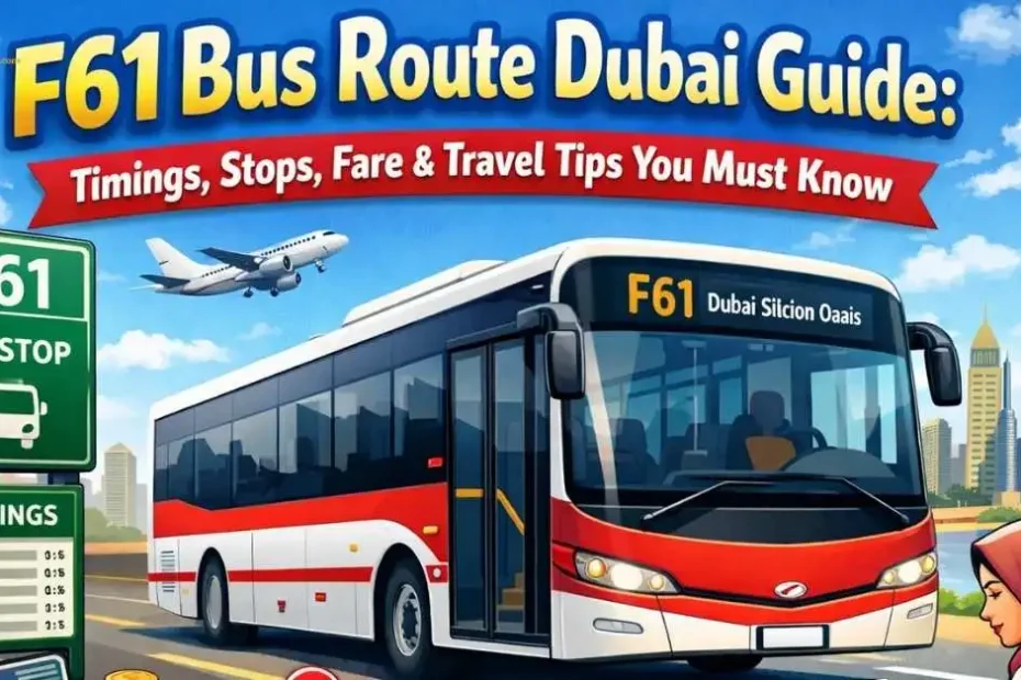 F61 Bus Route Dubai Guide Timings Stops Fare Travel Tips You Must Know