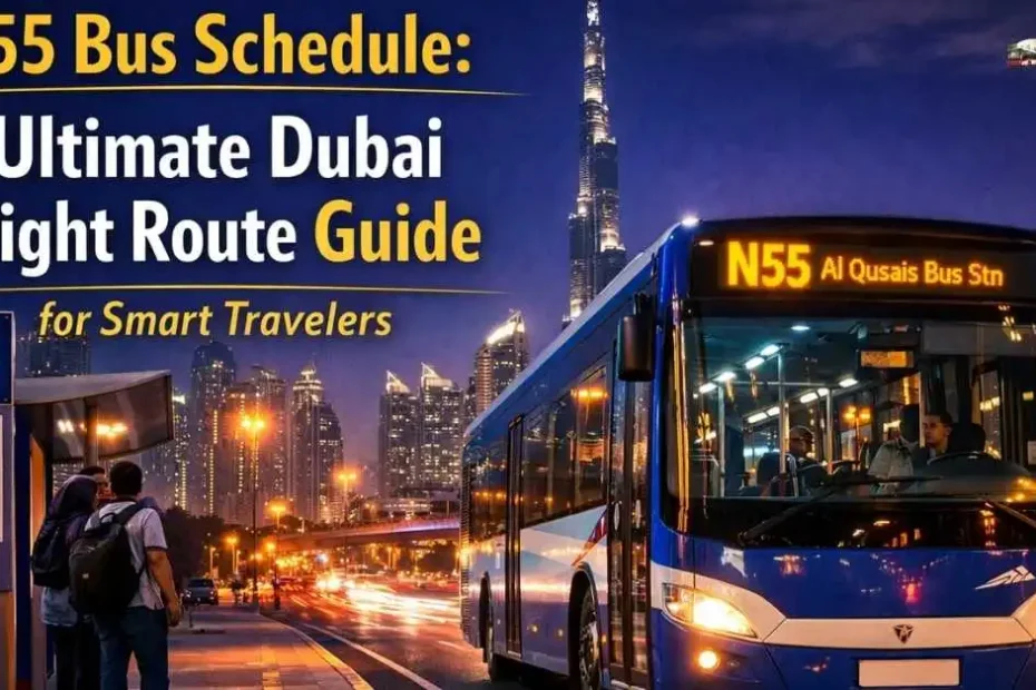 N55 Bus Schedule 2026: Ultimate Dubai Night Route Guide for Smart Travelers