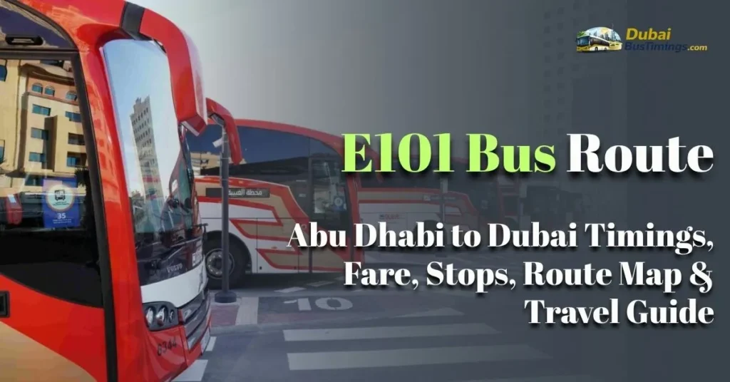 E101 Bus Route