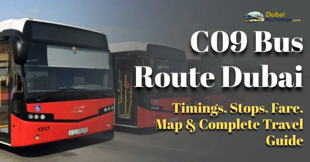 C09 Bus Route Dubai