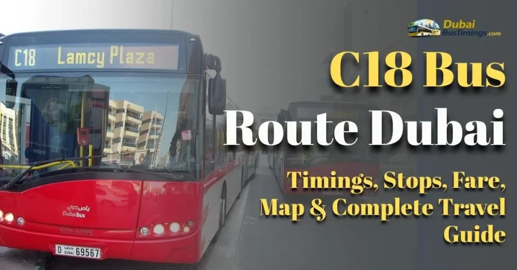 C18 Bus Route Dubai