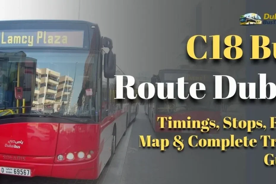 C18 Bus Route Dubai