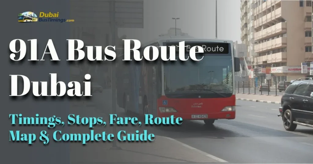 91A Bus Route Dubai