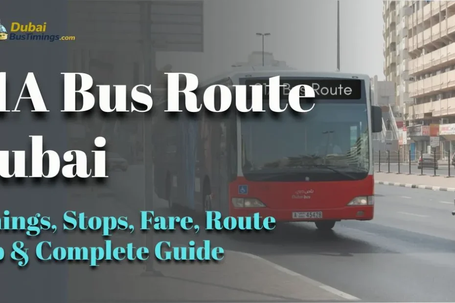 91A Bus Route Dubai