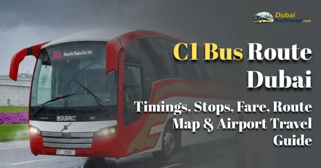 C1 Bus Route Dubai