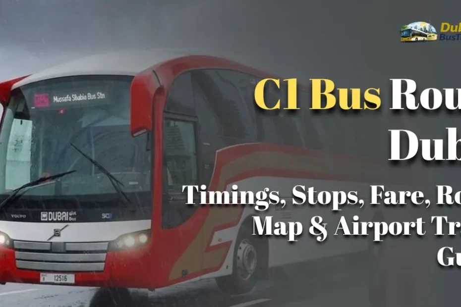 C1 Bus Route Dubai