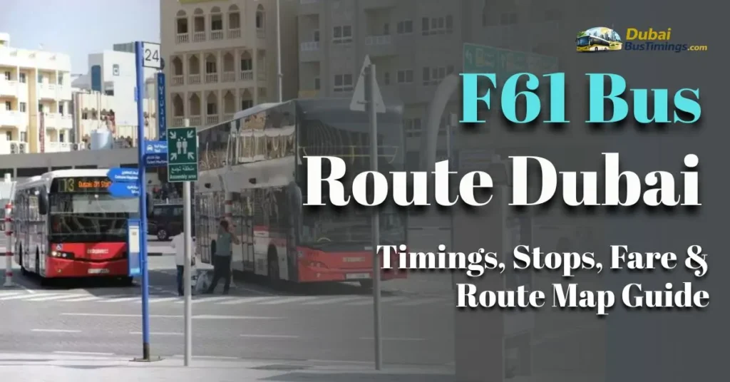 F61 Bus Route Dubai 2026