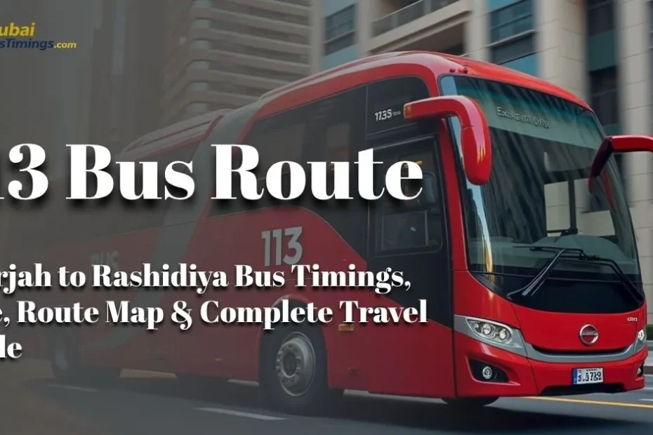 113 Bus Route