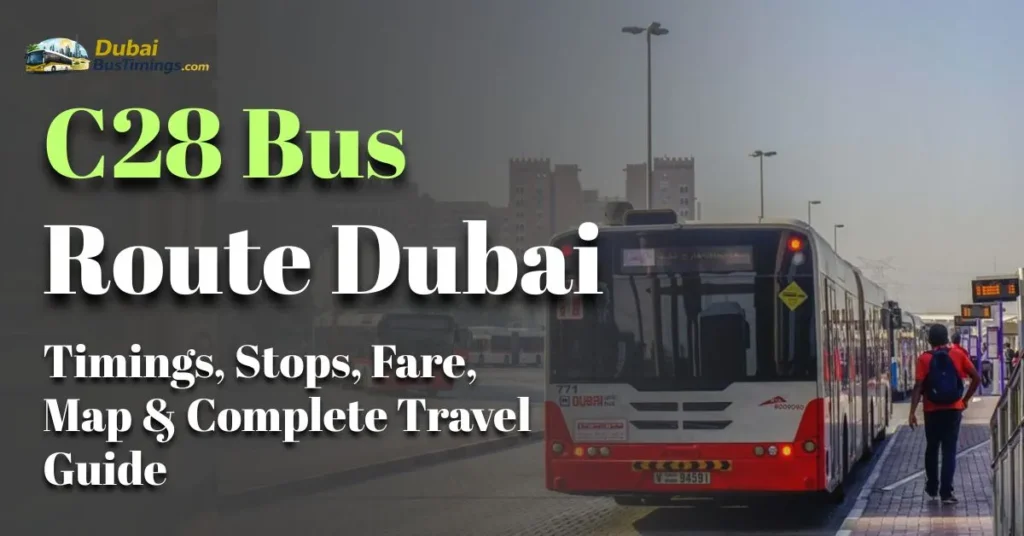 C28 Bus Route Dubai