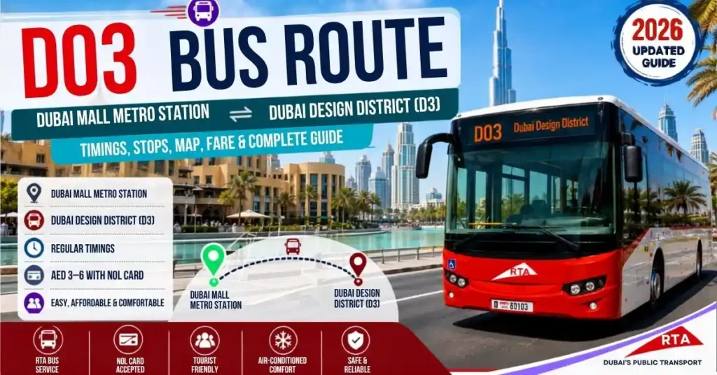 D03 Bus Route Dubai