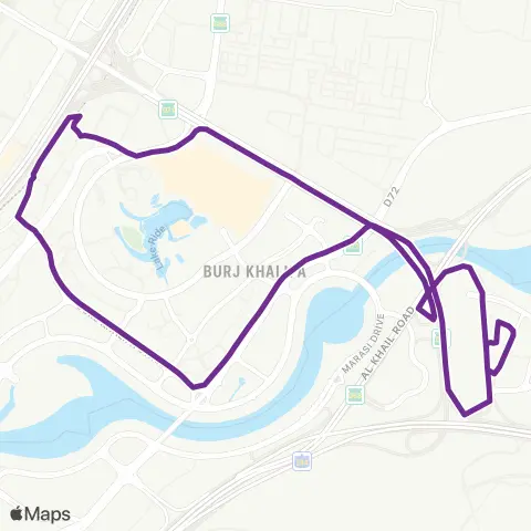 D03 Bus Route Map