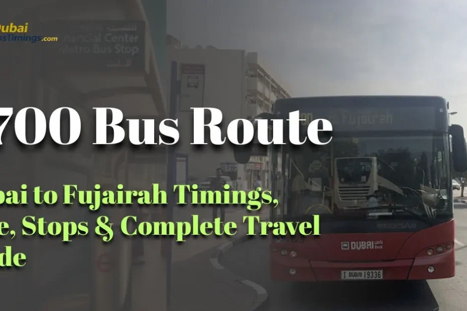 E700 Bus Route