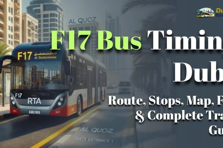 F17 Bus Timings Dubai