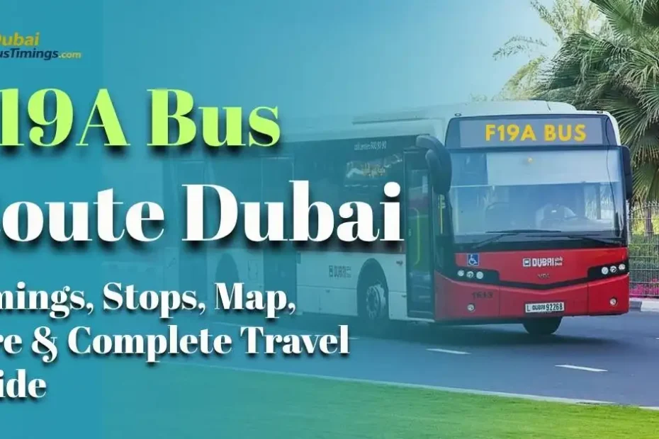 F19A Bus Route Dubai