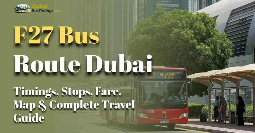 F27 Bus Route Dubai