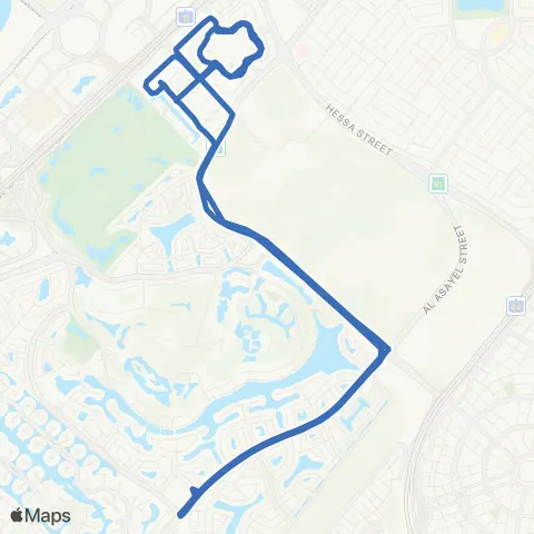 F31 Bus Dubai Internet City to Meadows