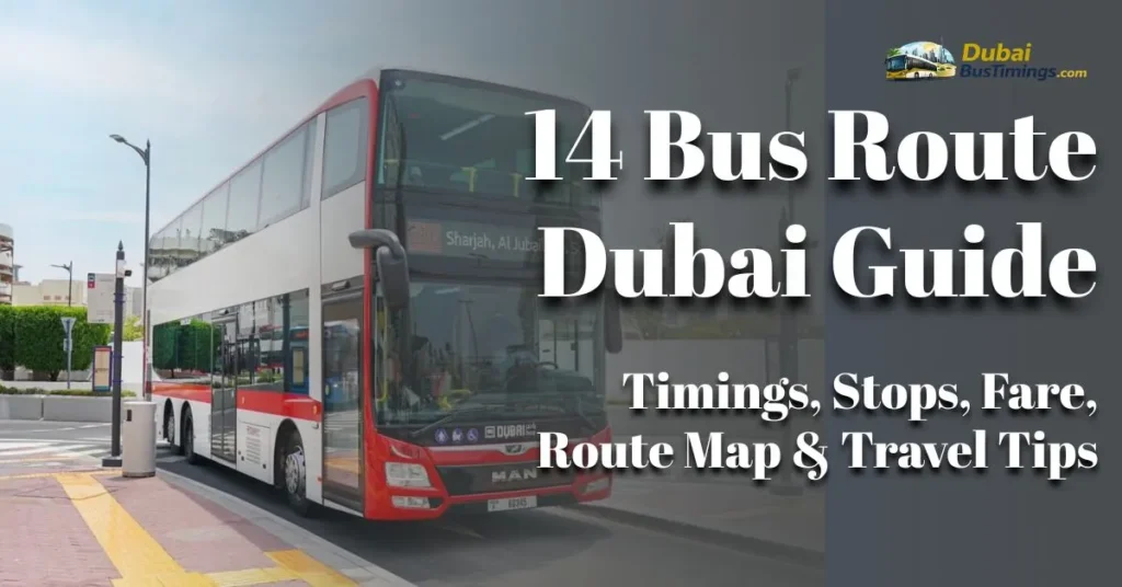 14 Bus Route Dubai