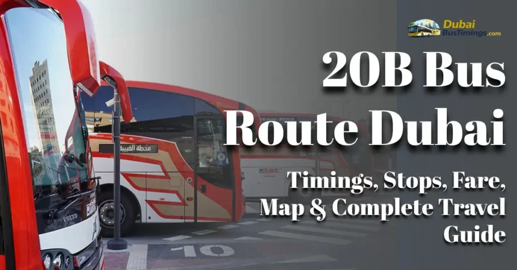20B Bus Route Dubai