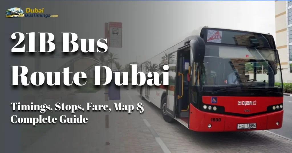 21B Bus Route Dubai
