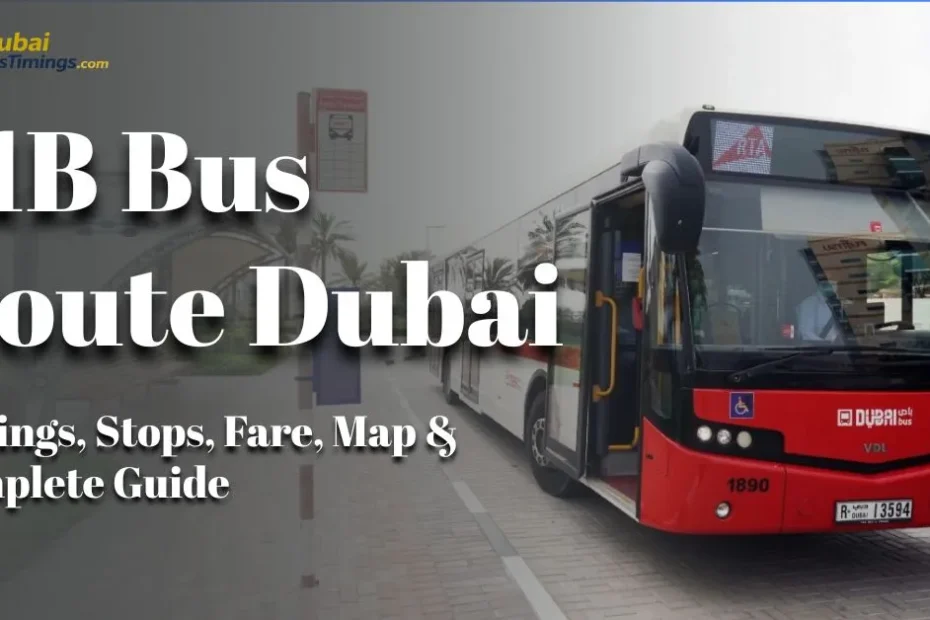 21B Bus Route Dubai