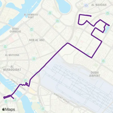 22 Bus Route Map Dubai 2026