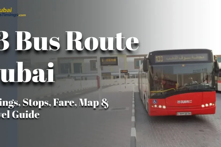 23 Bus Route Dubai
