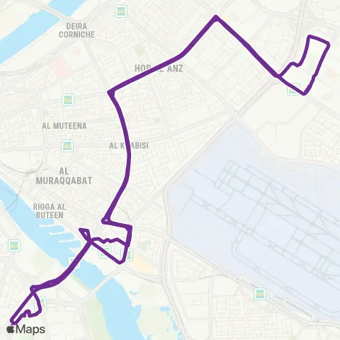 23 Bus Route Map
