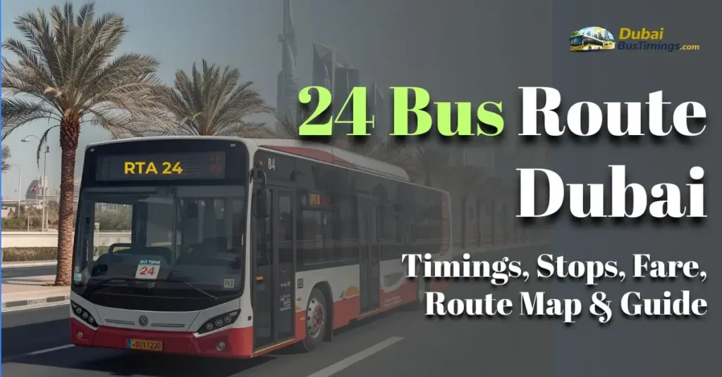 24 Bus Route Dubai