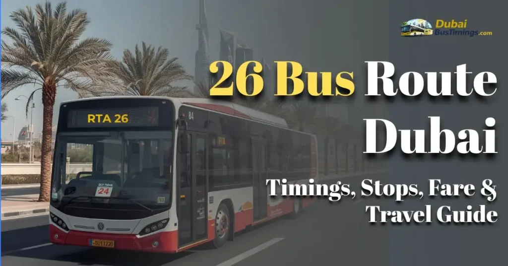 26 Bus Route Dubai