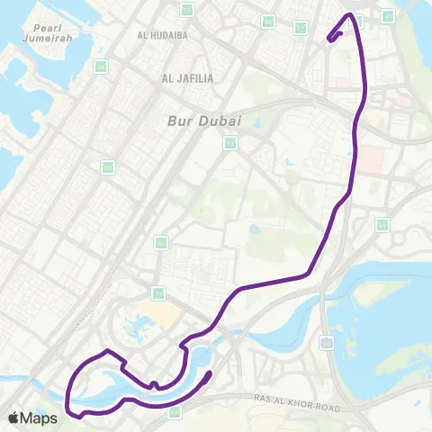 26 Bus Route Map