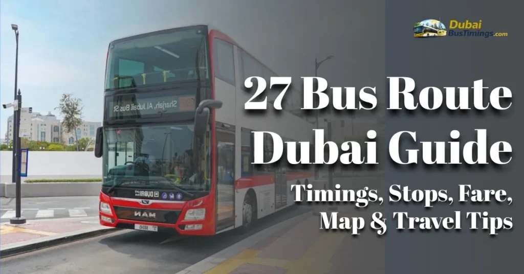 27 Bus Route Dubai