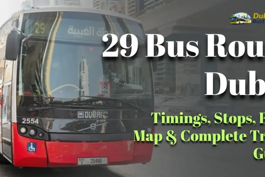 29 Bus Route Dubai
